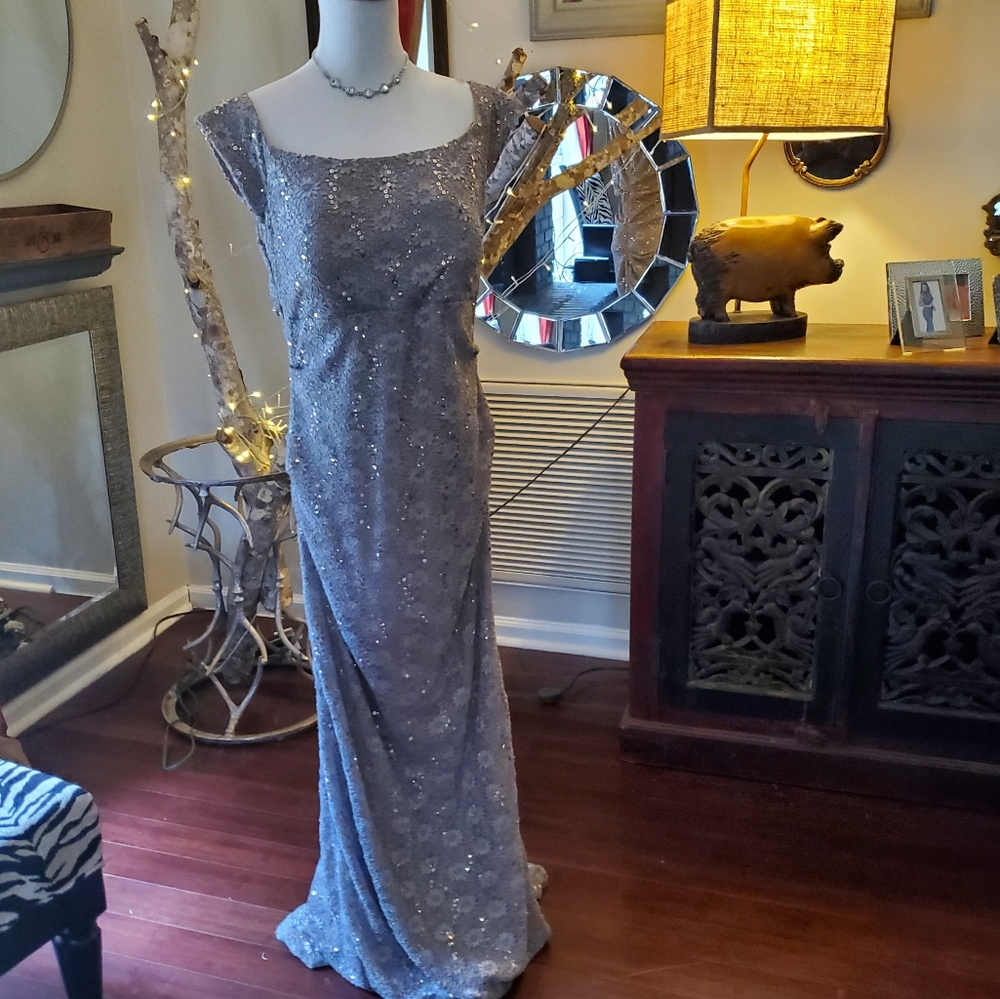 Hollywood Glam Evening Gown